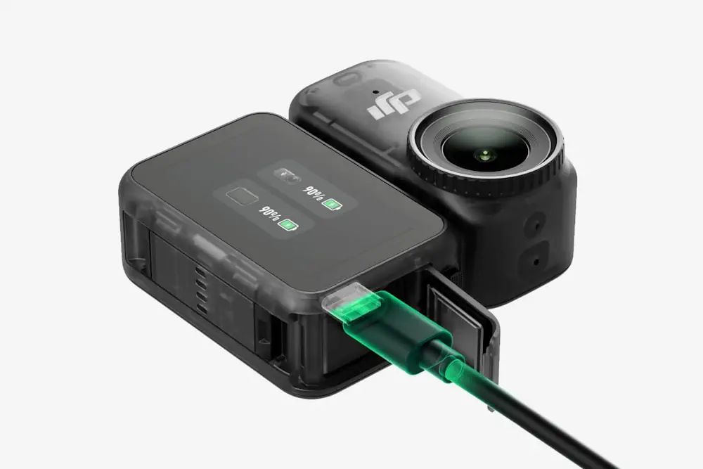 Crédit : DJI - Le module de transmission d’images multifonctionnel prend en charge la charge rapide pour la caméra et lui-même. 