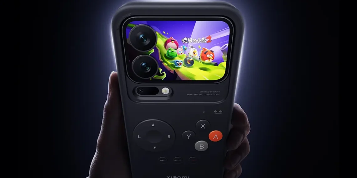 Un accessoire Xiaomi rend le 17 Pro Max compatible avec les jeux rétro, façon Game Boy