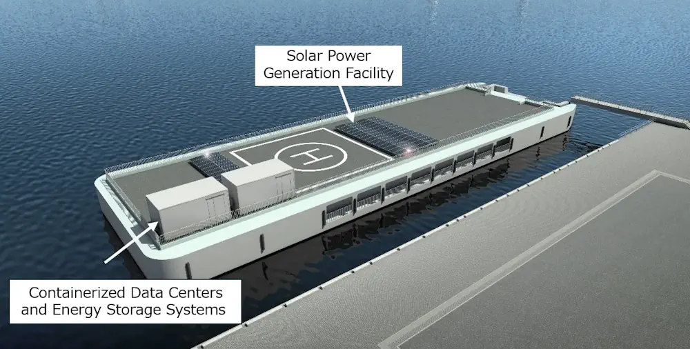 Un centre de démonstration (25m x 80m) sera amarré au terminal international de passagers Osanbashi Yokohama et commencera à être testé au cours de l'année fiscale 2025. 