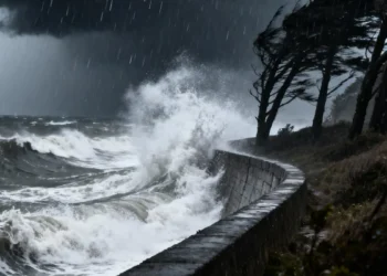La tempête Amy frappe la Manche avec des rafales allant jusqu’à 120 km/h
