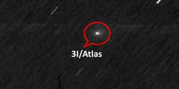 3I/ATLAS photographiée à 30 millions km par les orbiteurs de l’ESA