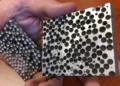 Cette mousse métallique composite résiste à de fortes contraintes à des températures élevées