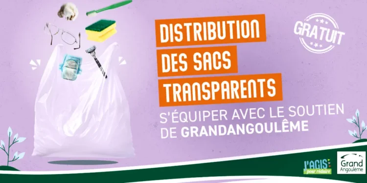 Le GrandAngoulême teste les sacs poubelles transparents pour réduire les déchets
