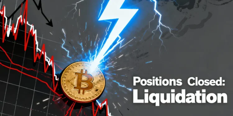 Le bitcoin s’effondre, le cours chute brutalement, laissant le marché crypto exsangue