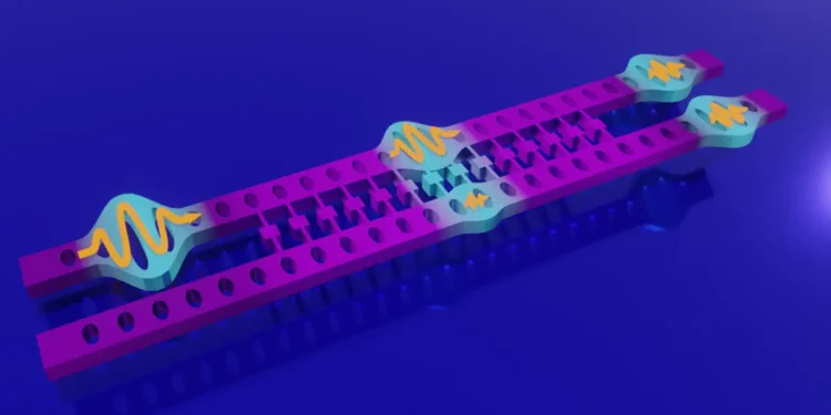 Un séparateur de phonons basé sur une puce rapproche les réseaux quantiques hybrides de la réalité