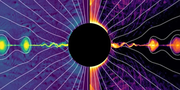 Comment les trous noirs produisent de puissants jets relativistes