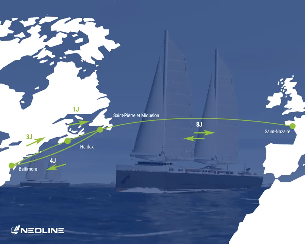 Ligne maritime ouverte entre Saint-Nazaire pour le cargo voilier