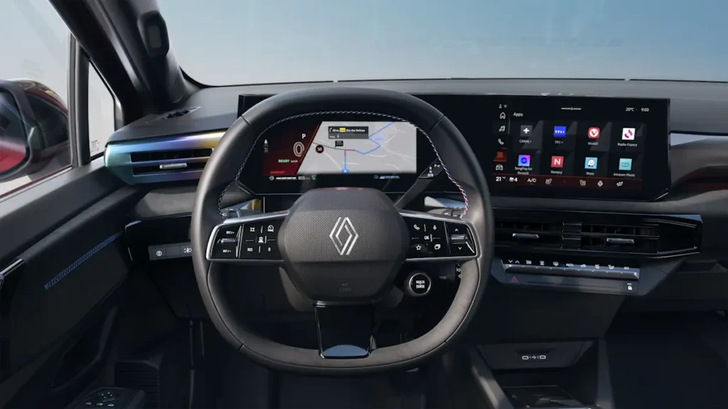Renault Clio full hybrid E-Tech - Esprit Alpine - Rouge Absolu