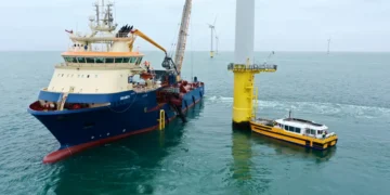 RWE teste un nouveau bouclier marin pour allier énergie éolienne et biodiversité