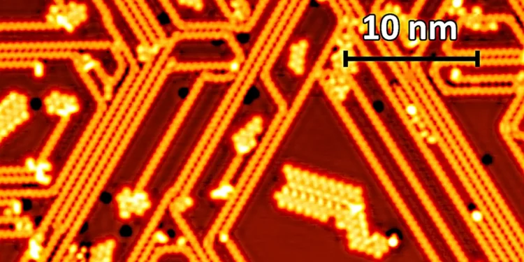 Des chaînes de phosphore, un matériau 1D aux propriétés électroniques unidimensionnelles
