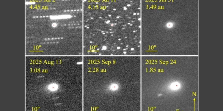 3I/ATLAS : la comète interstellaire qui change de visage en trois mois