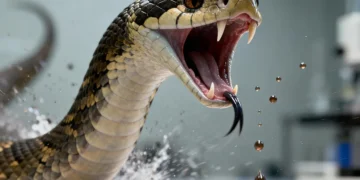 Les secrets de la morsure des serpents venimeux révélés image par image