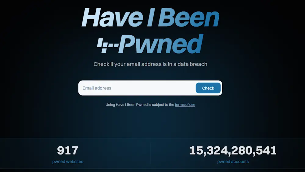 L'écran d'accueil permettant de saisir son identifiant Email.
