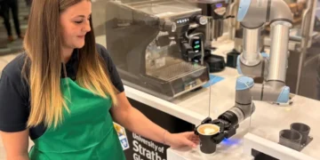 L'ingénierie au service de l'expresso : un robot barista lancé dans une université écossaise