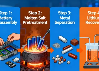 Une nouvelle méthode à base de sels fondus donne une seconde vie aux vieilles batteries au lithium
