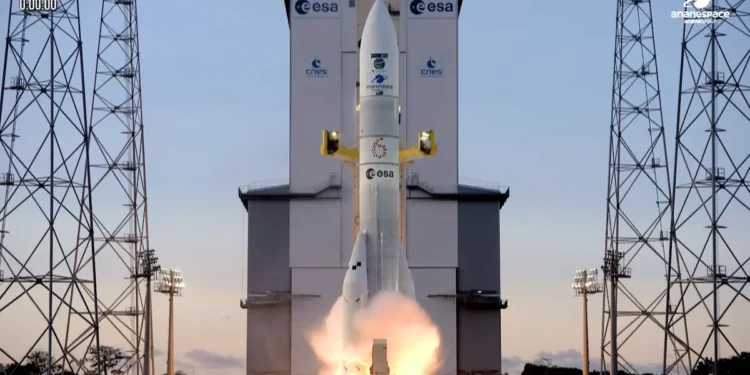 Ariane 6 propulse Sentinel-1D, sentinelle européenne du climat