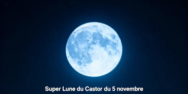 La super Lune du Castor du 5 novembre : jusqu’à 30 % plus lumineuse qu’une pleine Lune