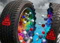 Une étude pointe 785 molécules à risque dans la gomme des pneus des principales marques