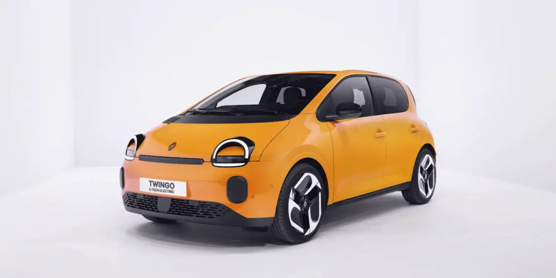 Renault Twingo E-Tech electric - Jaune Mango