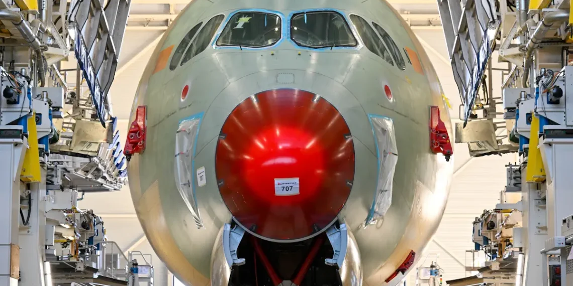 Le premier avion du projet Sunrise de Qantas prend forme à Toulouse