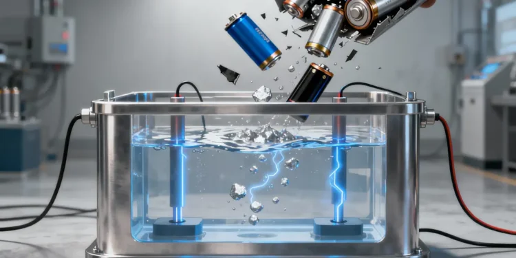 Extraire du lithium pur grâce à l'électricité, enfin la solution ultime face aux batteries usées ?