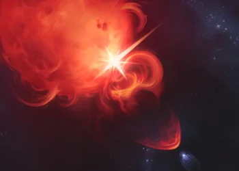 Une explosion géante observée sur une étoile lointaine. Regard nouveau sur la météo de l’espace