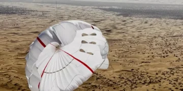 En Chine, un cerf-volant géant de 60 mètres produit 1 mégawatt d’électricité à 1 500 m d’altitude