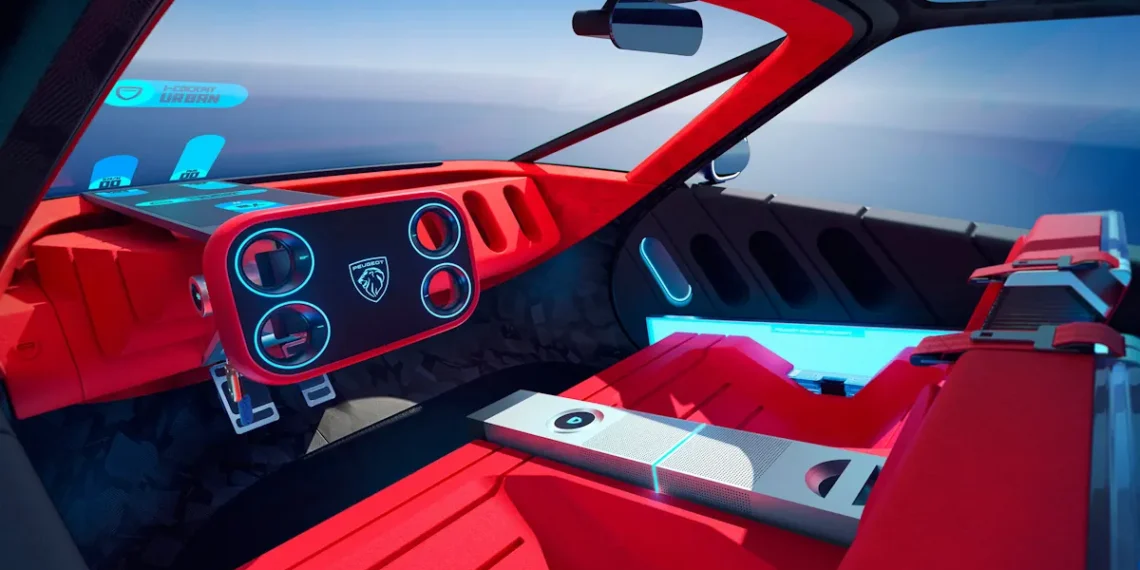 Peugeot présente un volant carré pour ses futures voitures