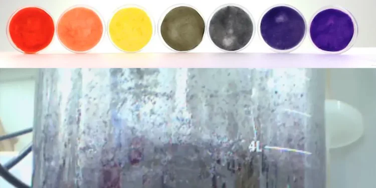 Des bactéries filent des textiles durables aux couleurs de l'arc-en-ciel