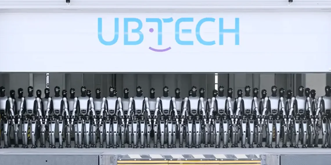 Cette vidéo de la livraison d'une armée de robots humanoïdes en série du chinois UBTECH nous laisse sans voix