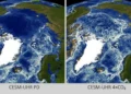Augmentation des turbulences océaniques polaires due au réchauffement climatique