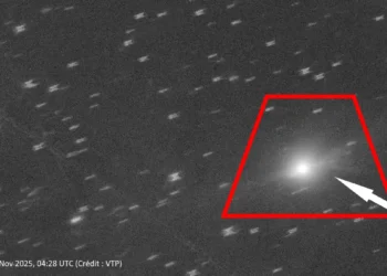 La comète 3I/ATLAS diffusée en direct mercredi 19 depuis l'Italie. A ne pas manquer.