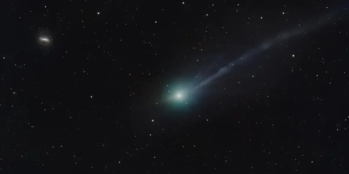 Le magnifique cliché de 3I/Atlas par l'astronome photographe Satoru Murata