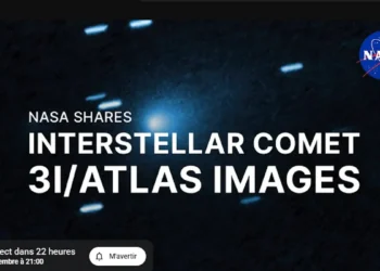 La NASA dévoilera mercredi des images inédites de la comète interstellaire 3I/ATLAS. Rdv à 21h.