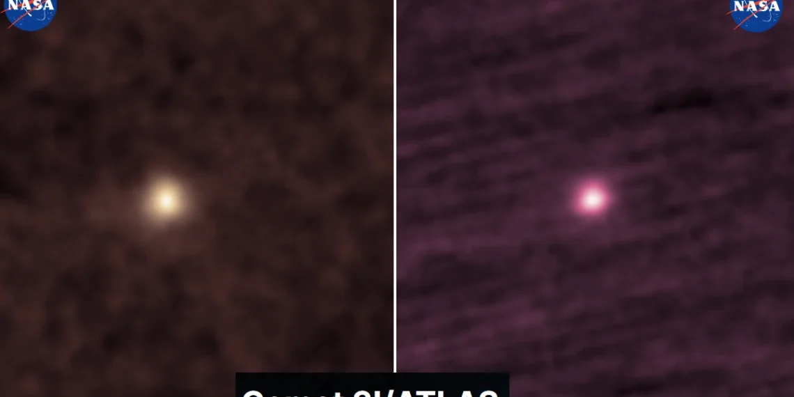 La NASA diffuse ce soir de nouvelles images de 3I/ATLAS