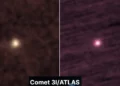 La NASA diffuse ce soir de nouvelles images de 3I/ATLAS