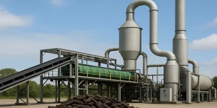 Image représentative du site de production