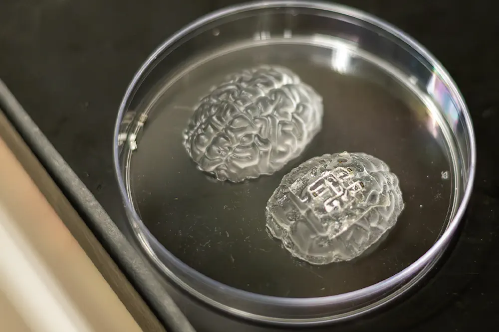 Leur procédé de contrôle et de mise en conformité du substrat à l'aide d'un rétrécissement induit thermiquement leur permet de créer diverses formes 3D avec des circuits opérationnels et des antennes.