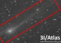 La comète interstellaire 3I/ATLAS observée en direct depuis l'Italie