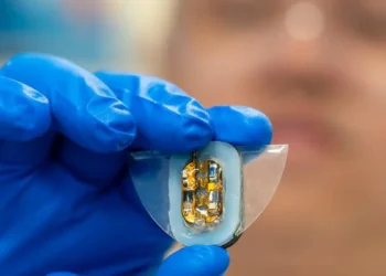 Le robot raie manta à commande magnétique est équipé de batteries flexibles, d'actionneurs élastomères magnétiques souples et d'un circuit hybride léger pour la détection et la communication sans fil.