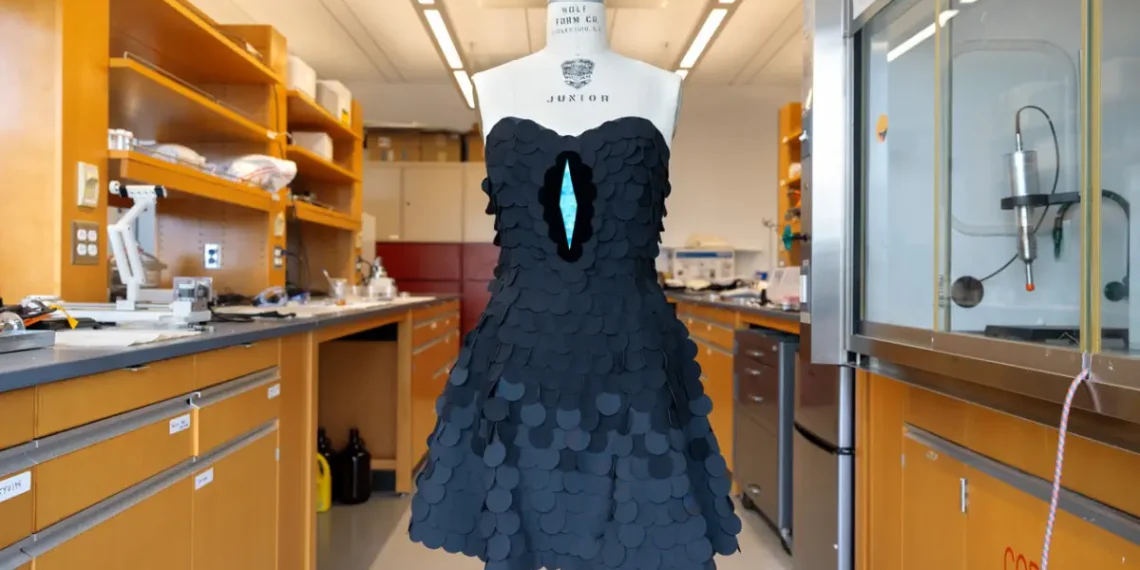 Un oiseau de paradise inspire le tissu le plus noir jamais créé