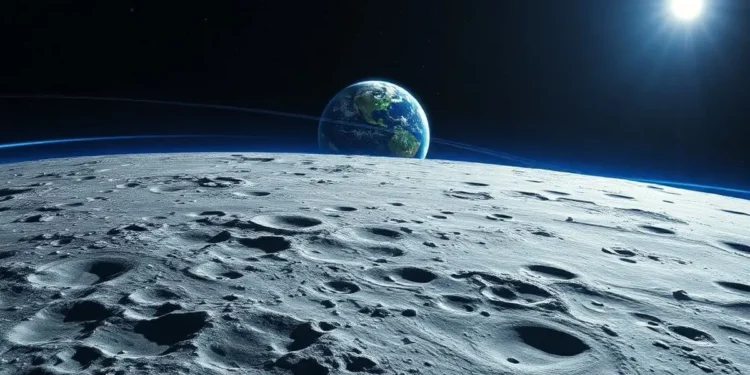 L'atmosphère terrestre pourrait aider à soutenir la vie humaine sur la Lune