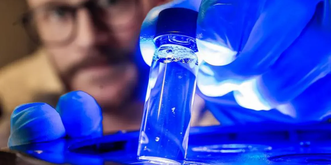 The technique requires no advanced laser setups – visible light from simple LED lamps, such as a party light, can d