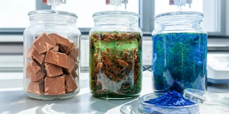 Les algues et l'usine de chocolat