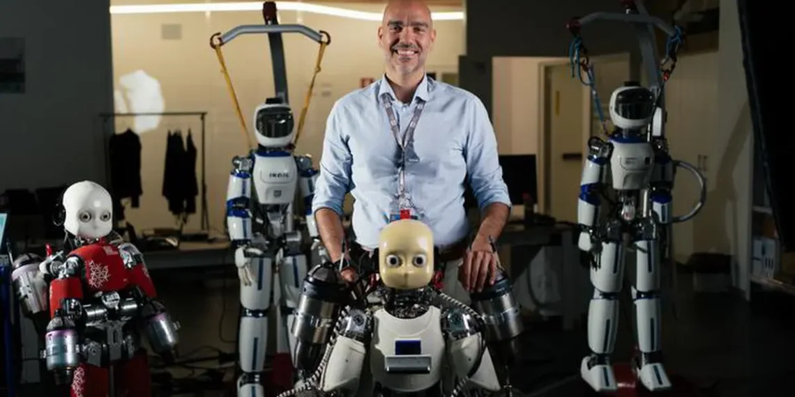 Daniele Pucci, chercheur principal à l'Institut italien de technologie (IIT), est devenu le PDG de la nouvelle start-up.