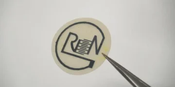 Le substrat du capteur intelligent. 2025 LMTS EPFL CC BY SA