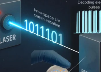 Photonique UV-C femtoseconde.  Configuration schématique pour la génération et la détection d'un laser UV-C femtoseconde.