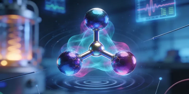Une molécule à liaisons métal-métal ouvre une nouvelle voie vers les matériaux pour l'ordinateur quantique