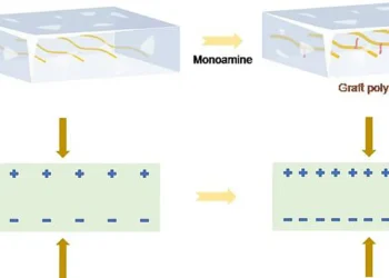 A polymer modification method utilizing monoamine grafting, which markedly enhances the piezoelectric properties of the