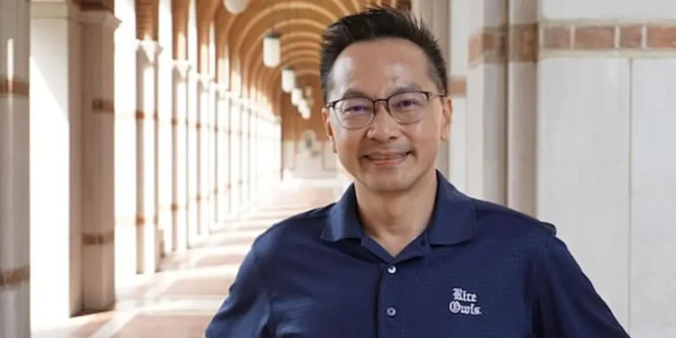 Michael Wong, the Tina and Sunit Patel Professor in Molecular Nanotechnology and professor of chemical and biomolecular
